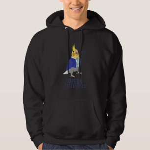 Birb Memes Parrot Screaming Bird Singing Opera Coc Hoodie