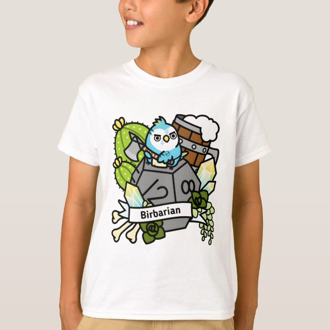 Birbarian Hilda T-Shirt (Front)