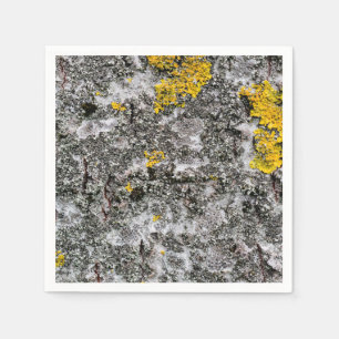 Birch and Lichen Napkin