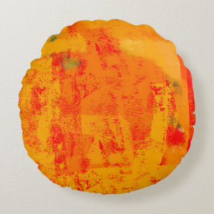 Birch Bark Close-Up: Natural Texture. Round Pillow