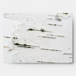 Birch bark envelope
