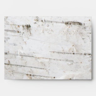 Birch bark envelope