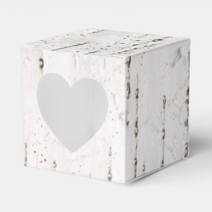 Birch bark favor box