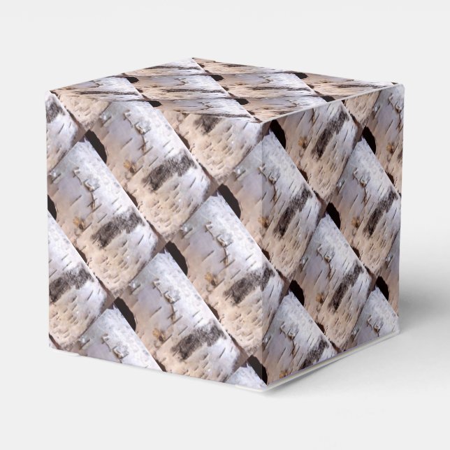 Birch Bark Favor Box (Back Side)