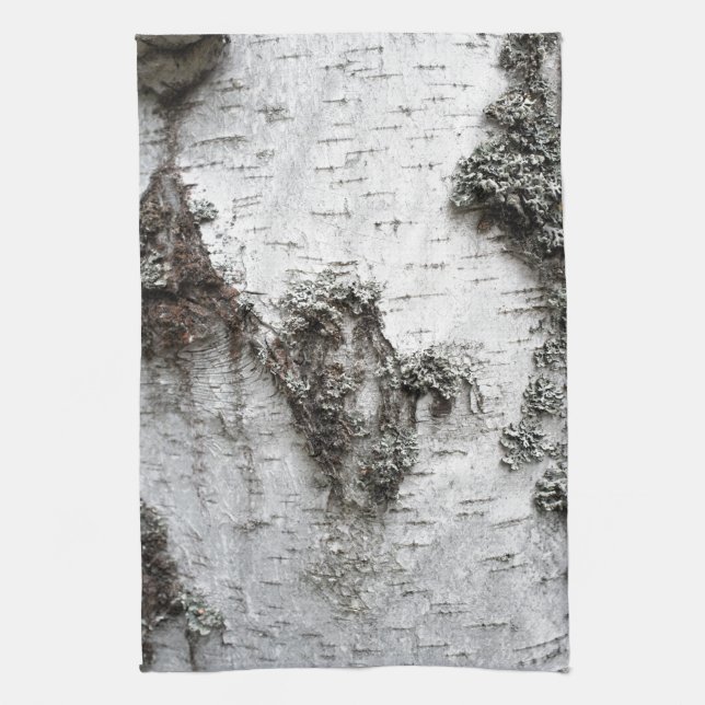 Birch bark kitchen towel (Vertical)