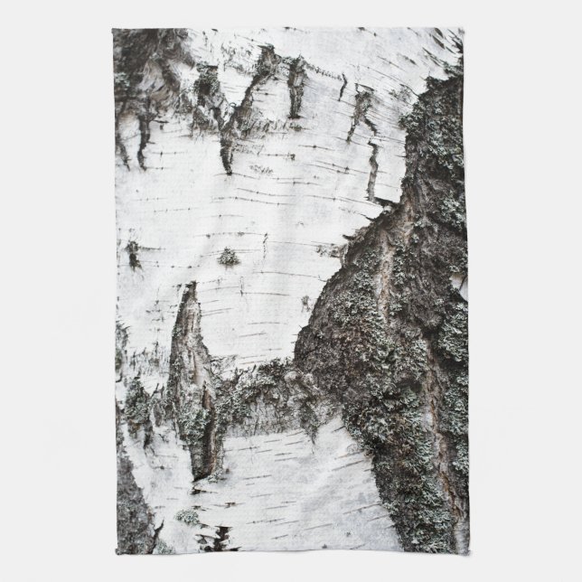 Birch bark kitchen towel (Vertical)