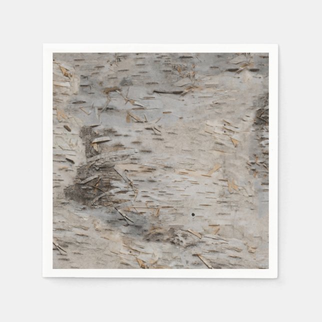 Birch Bark Napkin (Front)