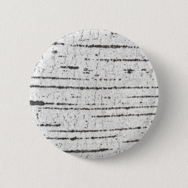 Birch bark pattern 2 inch round button (Front)