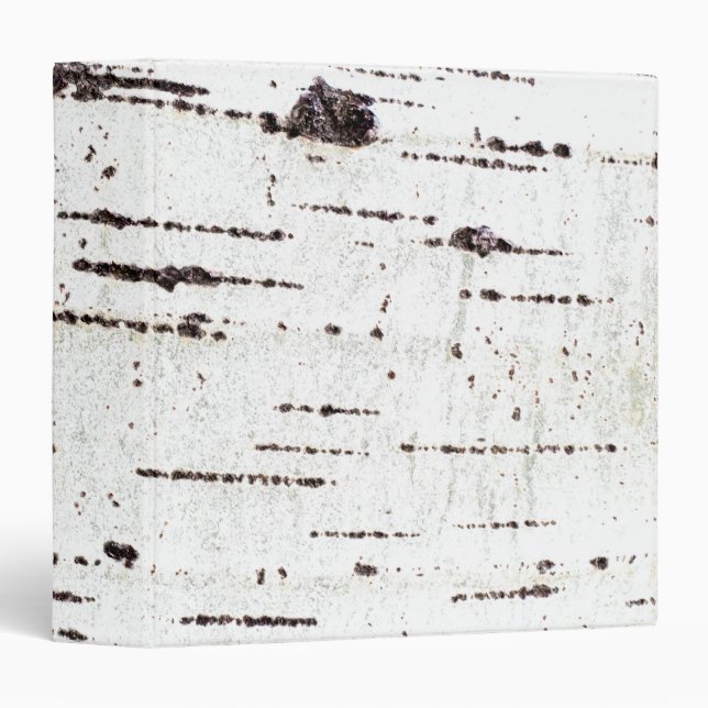 Birch bark pattern binder (Front/Spine)