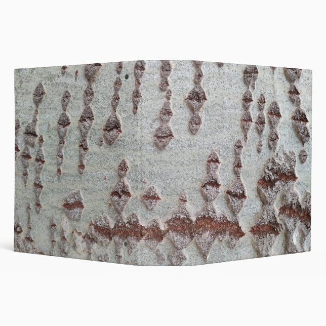 Birch bark pattern binder (Background)