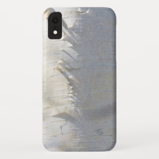 Birch bark pattern iPhone XR case