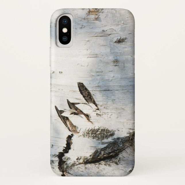 Birch bark pattern Case-Mate iPhone case (Back)
