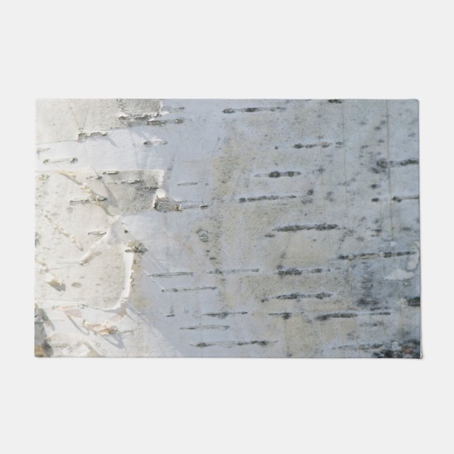Birch bark pattern doormat (Front)
