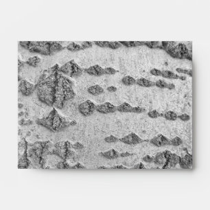 Birch bark pattern envelope