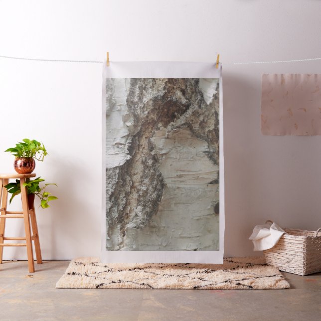 Birch bark pattern fabric (In Situ)
