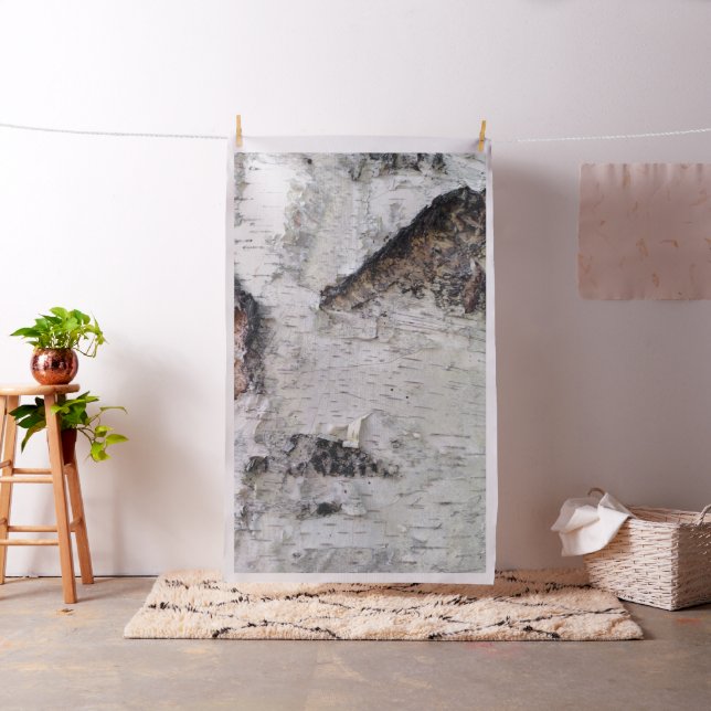 Birch bark pattern fabric (In Situ)