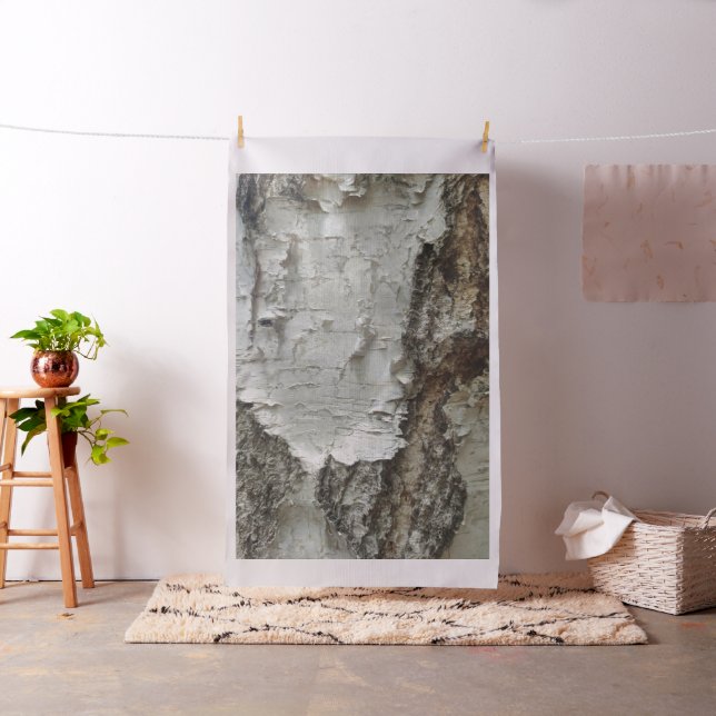 Birch bark pattern fabric (In Situ)