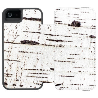 Birch bark pattern incipio watson™ iPhone 5 wallet case