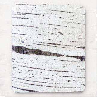 Birch bark pattern mouse pad