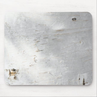 Birch bark pattern mouse pad