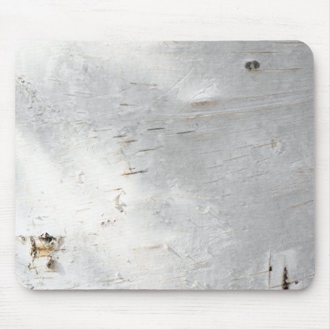 Birch bark pattern mouse pad (Front)