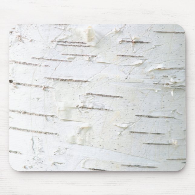 Birch bark pattern mouse pad (Front)