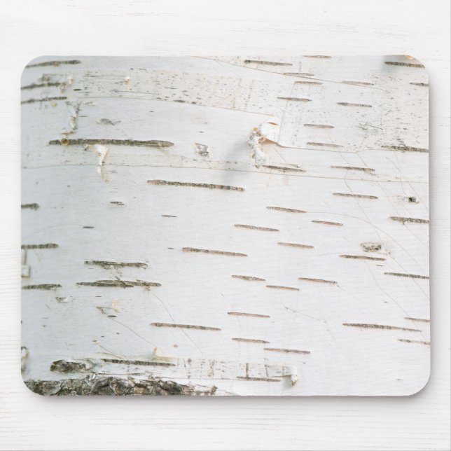 Birch bark pattern mouse pad (Front)