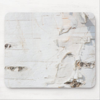 Birch bark pattern mouse pad