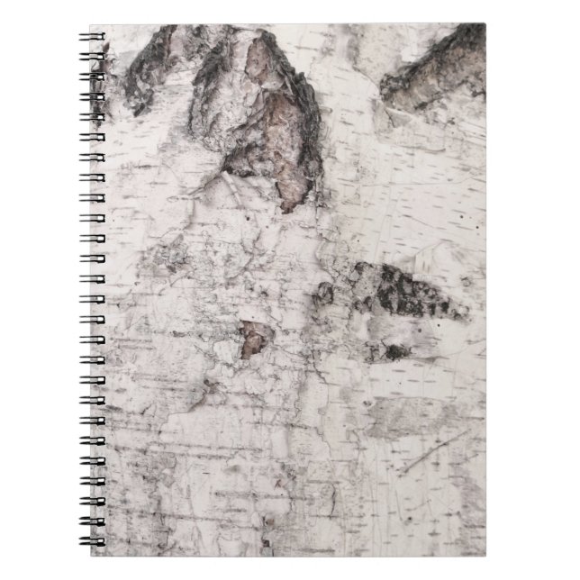Birch bark pattern notebook (Front)