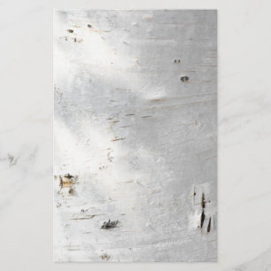 Birch bark pattern stationery