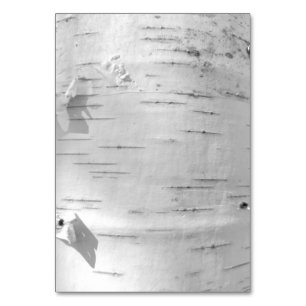 Birch bark pattern table number