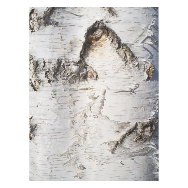 Birch bark pattern tablecloth (Front)