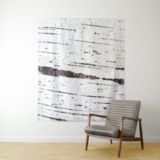 Birch bark pattern tapestry