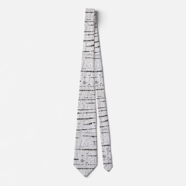 Birch bark pattern tie (Front)