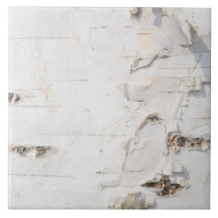 Birch bark pattern tile