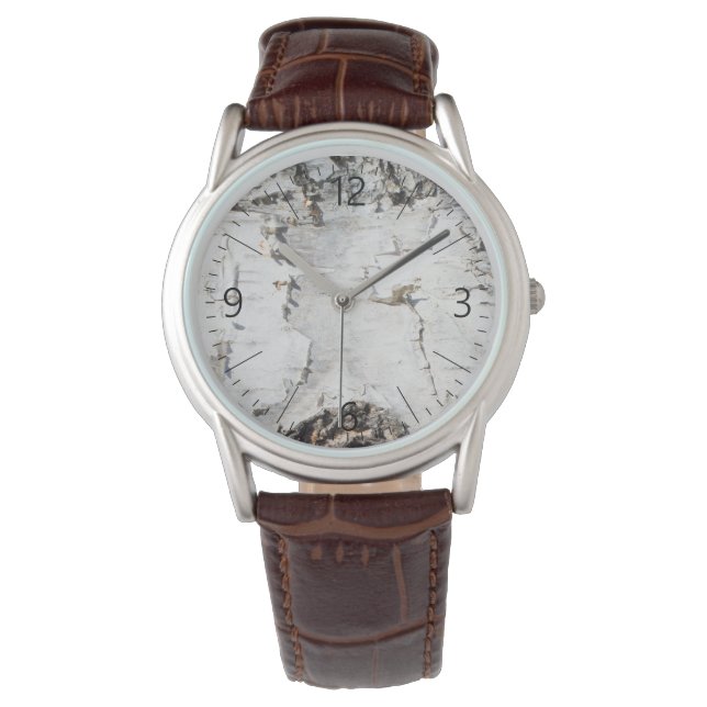 Birch bark pattern watch (Front)