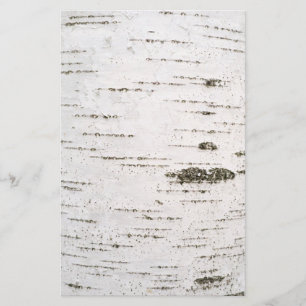 Birch bark stationery