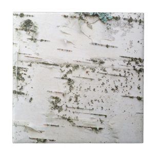 Birch bark tile