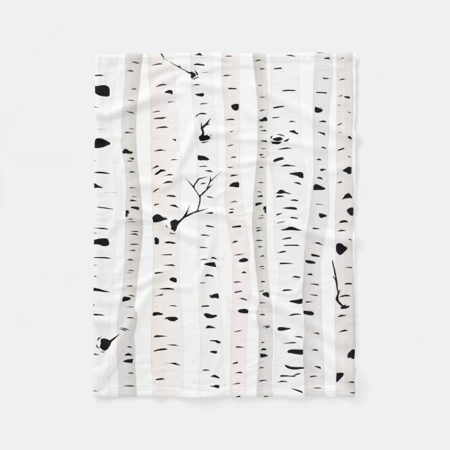 Birch Fleece Blanket (Front)