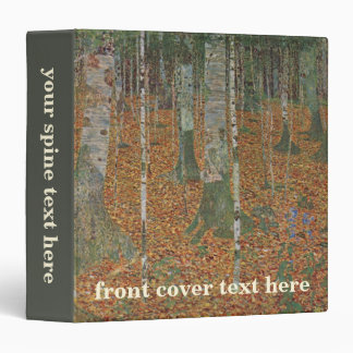 Birch Forest by Gustav Klimt, Vintage Art Nouveau Binder