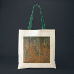 Birch Forest by Gustav Klimt, Vintage Art Nouveau Tote Bag<br><div class="desc">Birch Forest (c. 1903) by Gustav Klimt is a vintage Victorian Era Symbolism fine art landscape painting featuring a nature scene. A forest with birch trees and leaves in the Autumn season with brown leaves scattered on the ground. About the artist: Gustav Klimt (1862-1918) was an Austrian Symbolist painter and...</div>