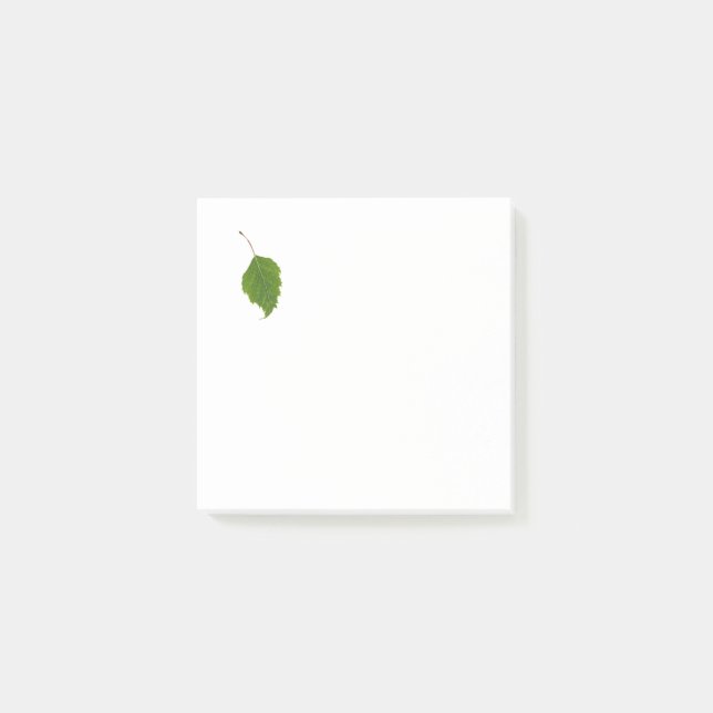 Birch Leaf Post-it Notes (Front)