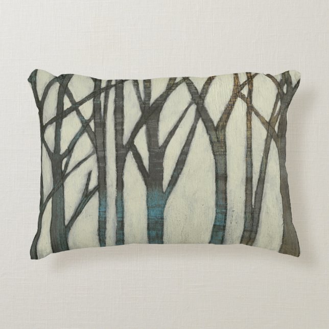 Birch Line I Decorative Pillow (Front)