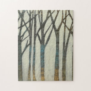 Birch Line I Jigsaw Puzzle