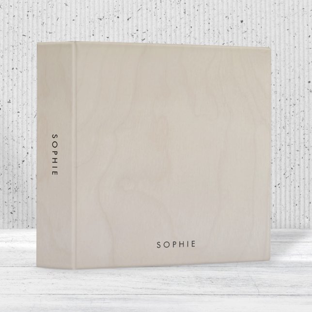 Birch Plywood | Light Wood Grain Modern Binder (Creator Uploaded)