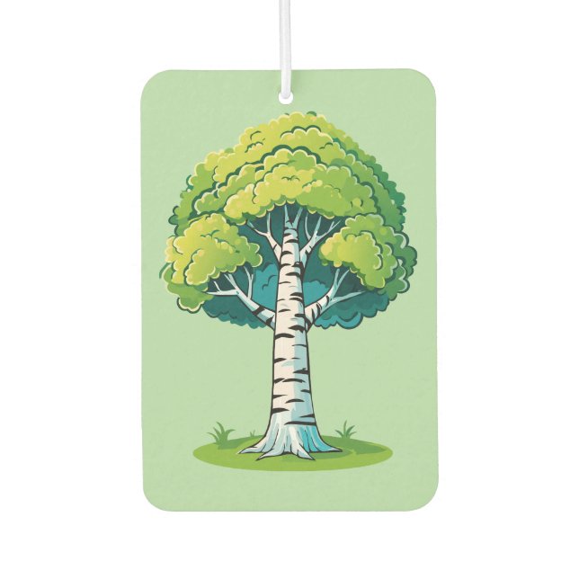 Birch tree air freshener (Front)