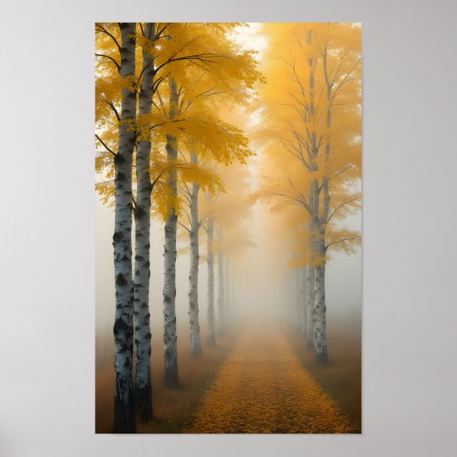 Birch Tree Alley Poster (Front)