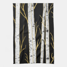 Birch Tree Collection - Tea Towel