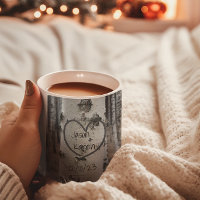 Birch Tree Custom Country Rustic Carved Heart