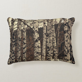 Birch Tree Forest Nature Accent Pillow